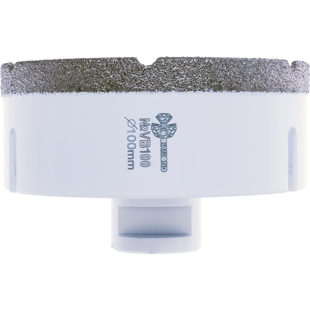 Изображение товара Коронка алмазная по керамограниту TRIO-DIAMOND 100 мм М14 для УШМ