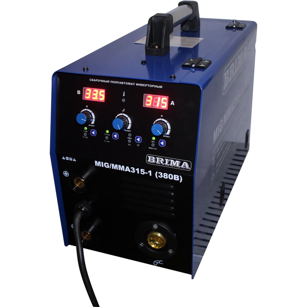Изображение товара Сварочный полуавтомат Brima MIG/ММА-315-1 380В с НАКС ЦБ-00000054