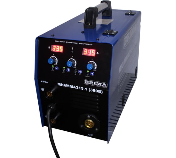 Изображение товара Сварочный полуавтомат Brima MIG/ММА-315-1 380В с НАКС ЦБ-00000054