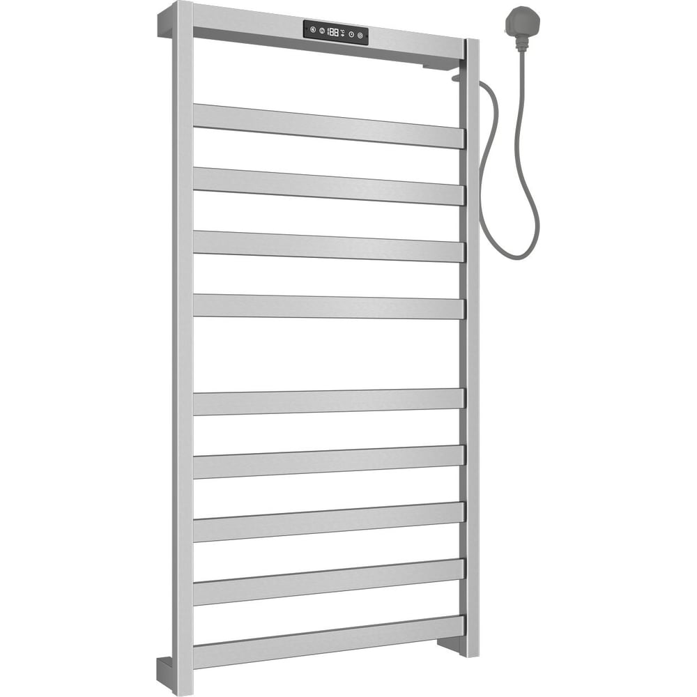 Изображение товара Полотенцесушитель электрический ALLEN BRAU 7.32001-BN REALITY нерж.сталь 304, пульт, 900х472мм, браш.никель (355020) 00355020