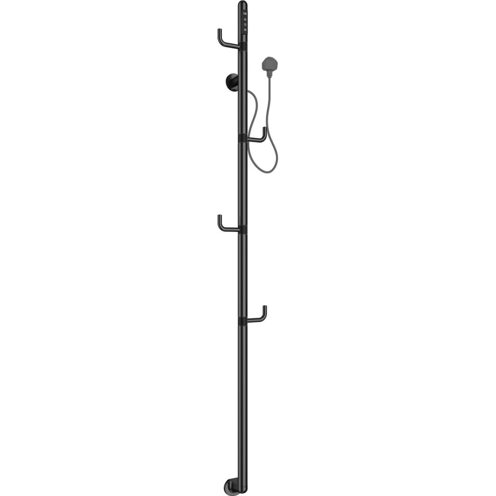 Изображение товара Электрический полотенцесушитель ALLEN BRAU LIBERTY L нержавеющая сталь 60 Вт с таймером