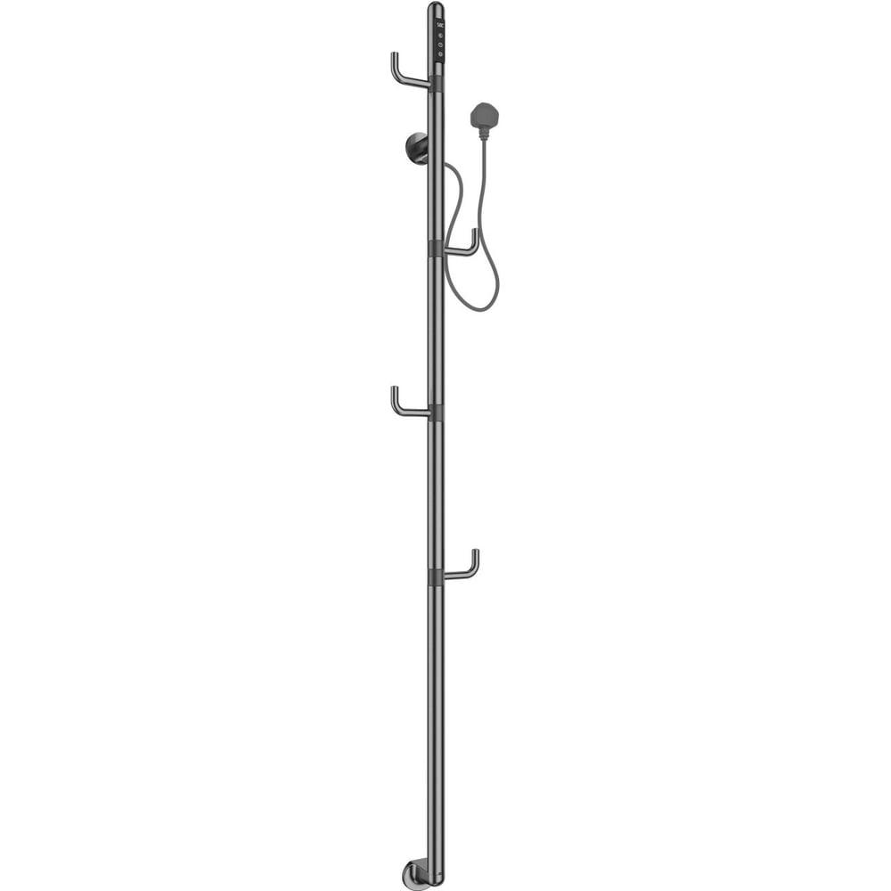 Изображение товара Полотенцесушитель электрический ALLEN BRAU 7.33001-BN LIBERTY L нерж.сталь 304,пульт, 1659х182мм, браш.никель (355012) 00355012