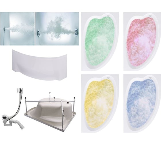 Изображение товара Комплект Акриловая ванна TIMO IVA1610R 160_100_70+Каркас + Слив-перелив+Гидромассаж 6 форсунок+Гидромассаж спины 3 форсунки+Хромотерапия+Фронтальная панель IVA1610R-KTIVA16-SPV1505-T-CM-T-BM-T-CT-FPIVA16R