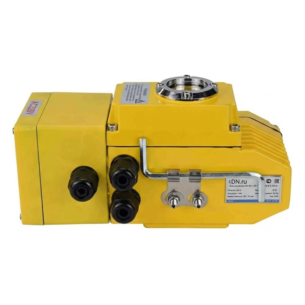 Изображение товара Электропривод четвертьоборотный DN.ru QT-010-220В (4-20мА) 4-20мА DAR D300-15351