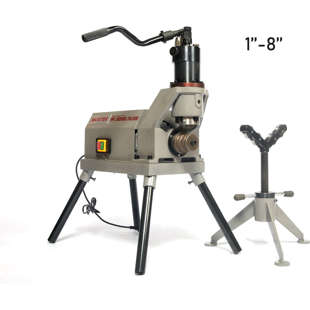 Изображение товара Желобонакатный станок для труб MAXXTER 1-8 (25-200 мм) GC8N