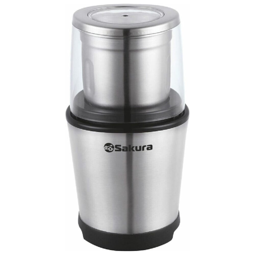 Изображение товара Кофемолка SAKURA SA-6162S 250Вт 100г сталь электро