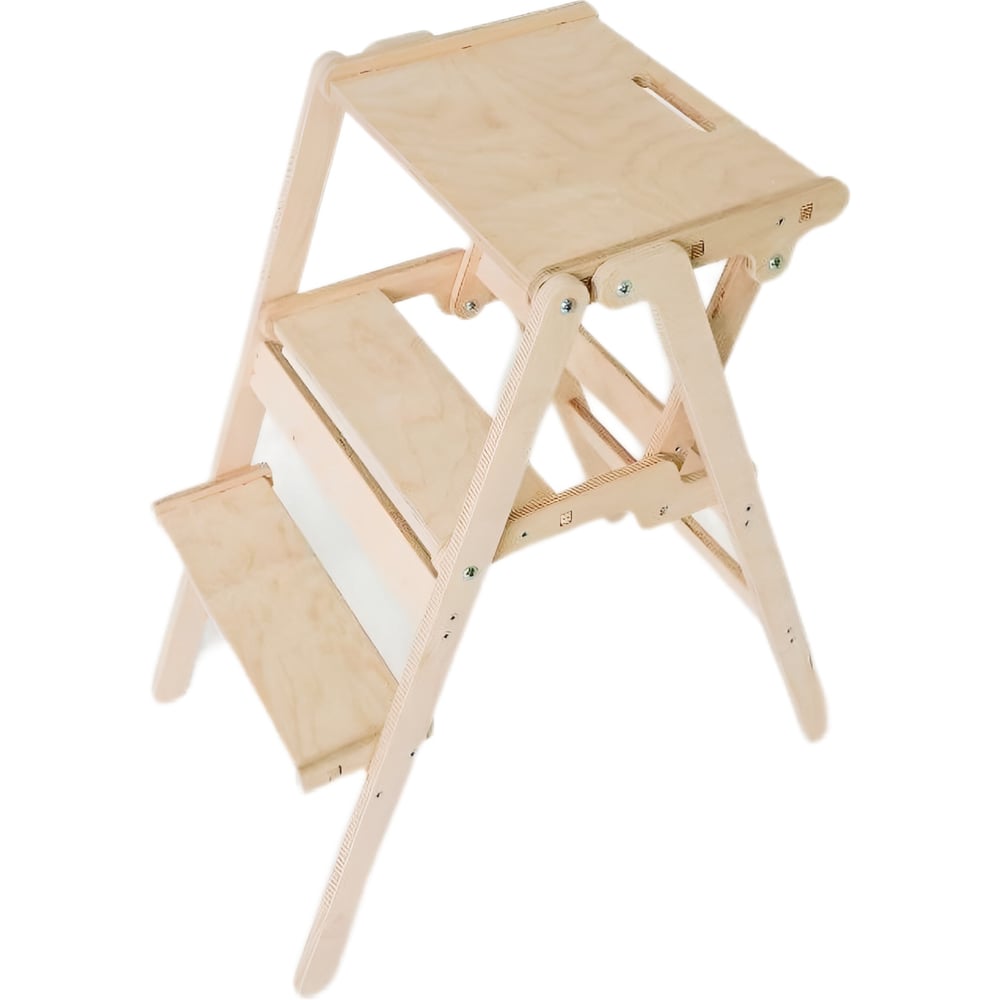 Изображение товара Стремянка ООО ПКФ Сварком складная, деревянная, 3 ступени р49601