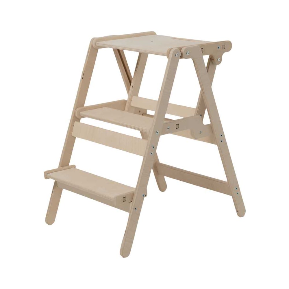 Изображение товара Стремянка ООО ПКФ Сварком складная, деревянная, 3 ступени р49602