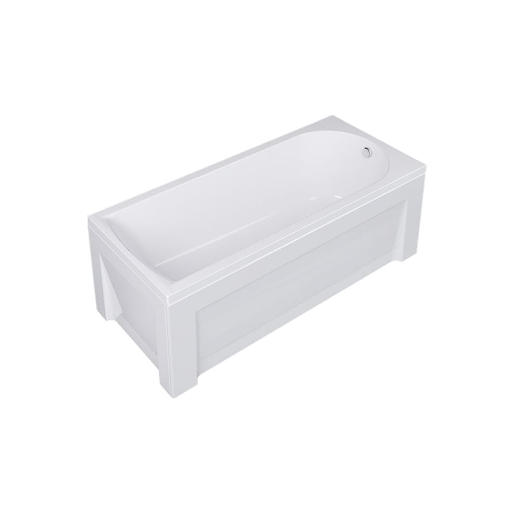 Изображение товара Комплект Акриловая ванна TIMO MIKA1570 150_70_58+Каркас + Слив-перелив+Гидромассаж 6 форсунок MIKA1570-KT15-SPV1505-T-CM