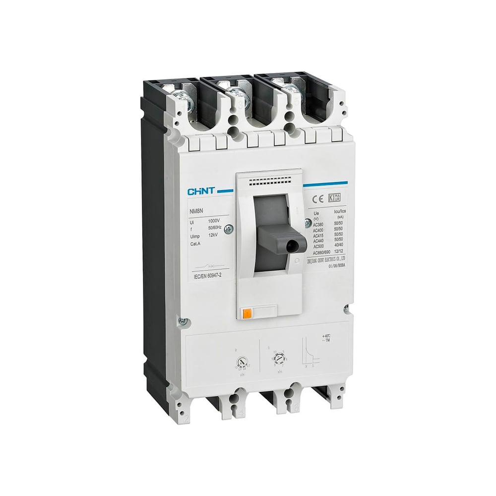 Изображение товара CHINT NM8N-400C TM 3P 350A 36kA автоматический выключатель