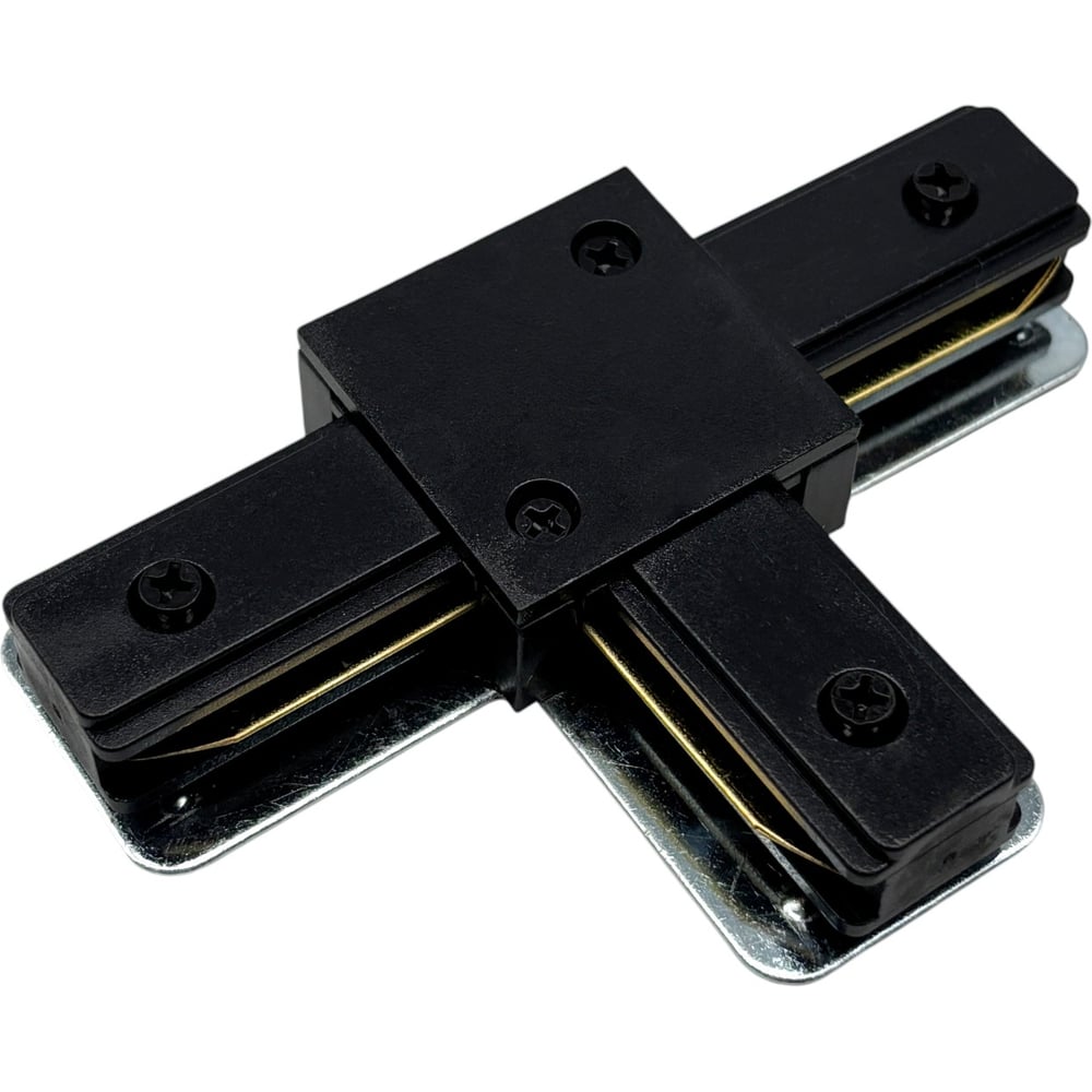 Изображение товара Коннектор T-образный с металлической пластиной для однофазных шинопроводов truEnergy 23122