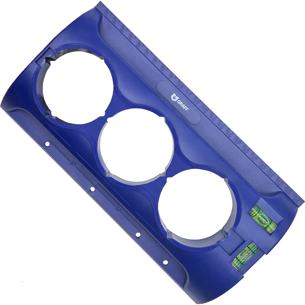 Изображение товара Шаблон для разметки подрозетников GRAFF 68 мм DС518