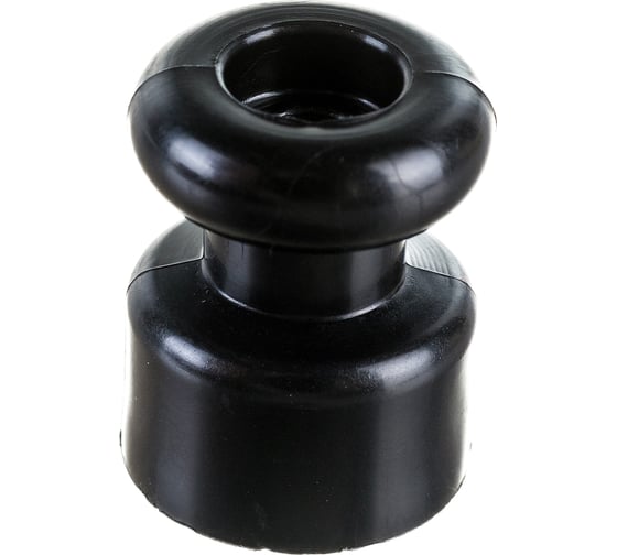 Изображение товара Изолятор Bylectrica упаковка 10шт. для витых проводов, серия РЕТРО, ЮЛИГ.757522.014 черный,