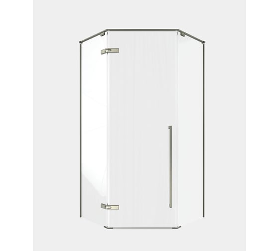 Изображение товара Душевой угол Timo TTSSP-90/13C-8, распаш 900_900_2000, проф никель, стекло проз 8 мм T66