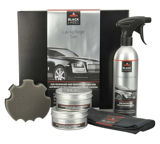 Изображение товара Премиум набор для очистки и полировки кузова NIGRIN BLACK LABEL 72057