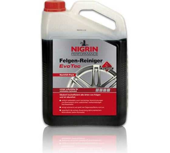 Изображение товара Очиститель колесных дисков NIGRIN EVO TEC 3 л 72933