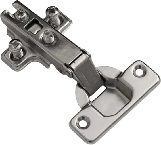 Изображение товара Петля накладная мебельная 23 Болта без доводчика, 4 шт. 8336ф4