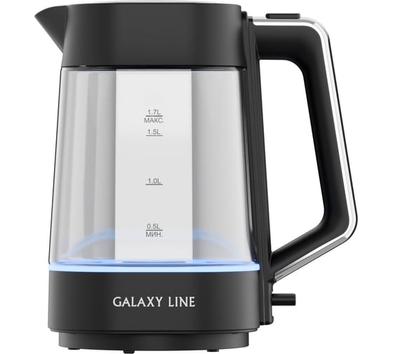 Изображение товара Чайник электрический Galaxy Line GL 0569 (1.7 л, 2200 Вт, стекло), 7010105690