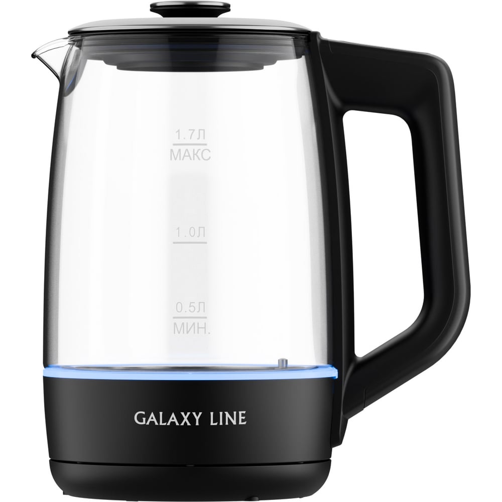 Изображение товара Электрический чайник Galaxy Line GL 0567 с сенсорным управлением и дисплеем 1.7 л