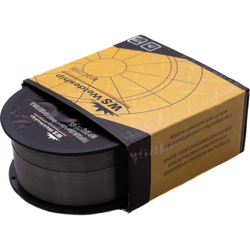 Изображение товара Проволока порошковая самозащитная WS WELDESHIP Е71T-GS 0.8мм D100