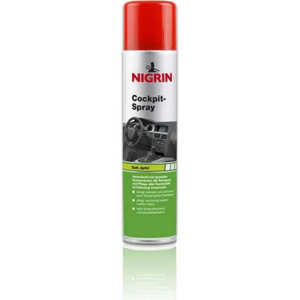 Спрей для пластика NIGRIN средство для глубокой очистки пластика nigrin