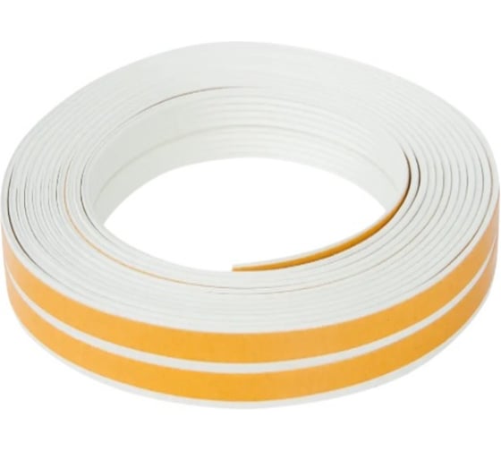 Изображение товара Уплотнитель самоклеящийся Doctor Plast белый для ремонта окон ПВХ 9м 0817087