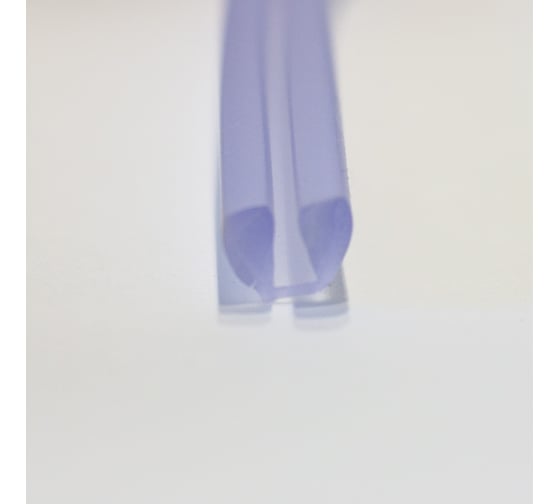 Изображение товара Уплотнитель силиконовый ООО "КОМЕД" П-образный для стекол и зеркал 4 мм, 5 метров К0093-5