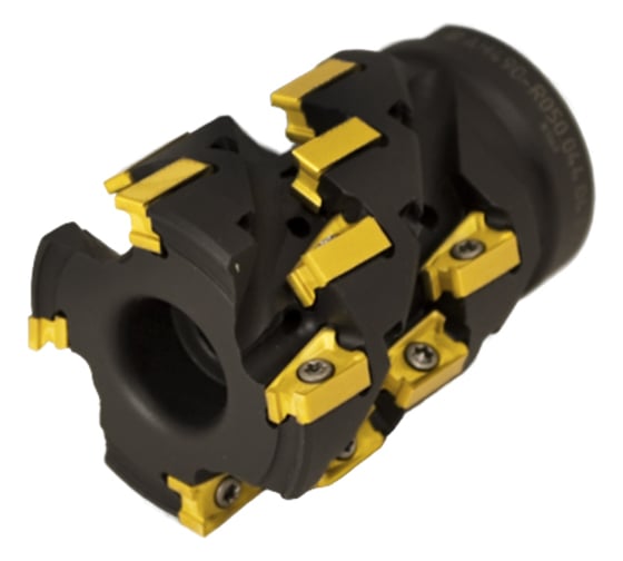 Изображение товара Фреза торцово-цилиндрическая насадная Русский Инструмент 50x44x70 кукуруза с механическим креплением 4гр пл-н LNKX 1204 Z=4 dпос=22 СОЖ AH490-R050.044.04.A22.C NOX ri.300.207