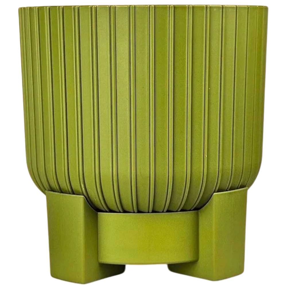 Изображение товара Горшок для цветов Аласта Торин D17.5 3.3 л круглый с поддоном зеленый