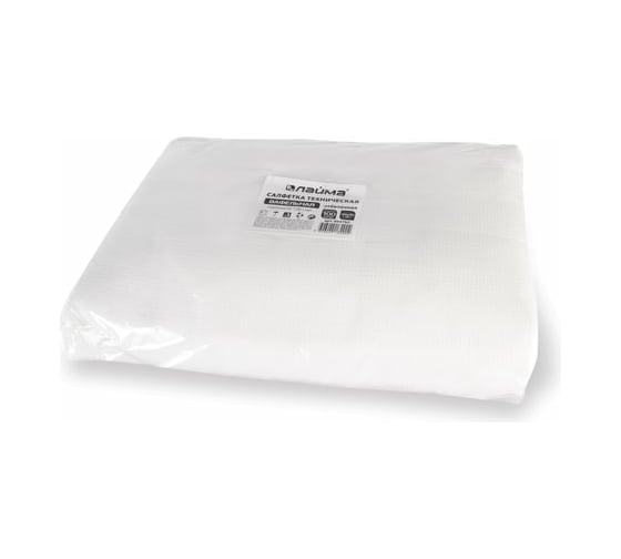 Изображение товара Салфетки LAIMA ВАФЕЛЬНЫЕ отбеленные, 40х40 см, КОМПЛЕКТ 100 шт., плотность 120 г/м2 604762