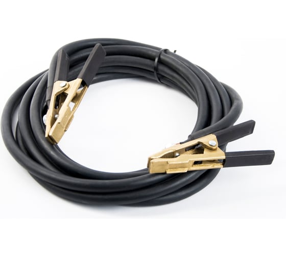 Изображение товара Пусковые провода для прикуривания энаргит 5 метра, КГ 1х35  зажимы из латуни, морозостойкие ПП-135-5
