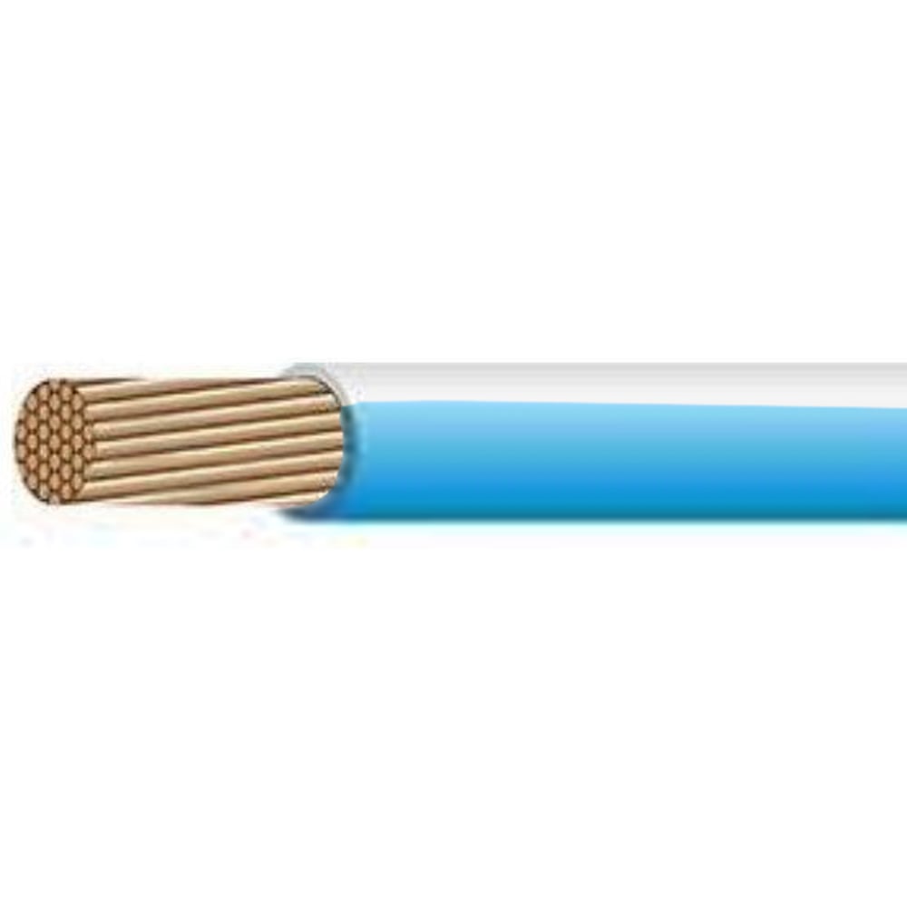Изображение товара Электропровод ПуГВ (ГОСТ) MW 1х0,5 голубо-белый 100 м. бухта голубо-белый-0,1