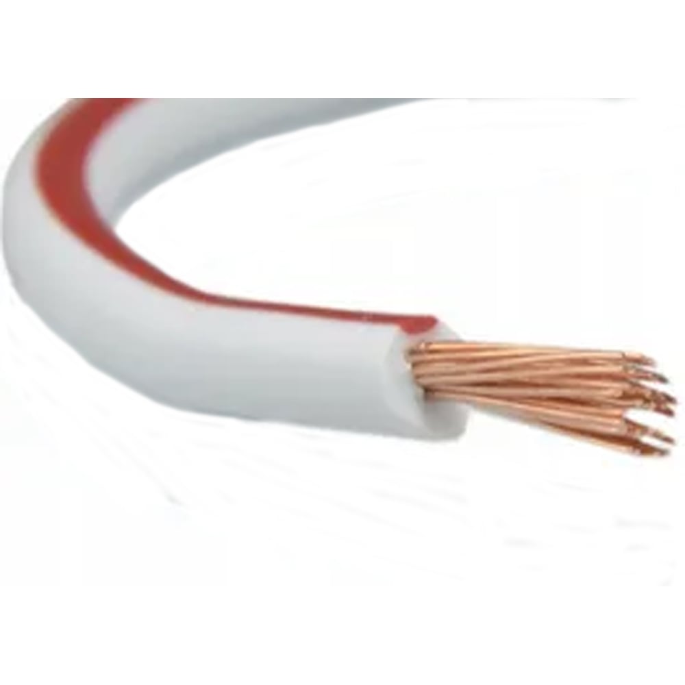 Изображение товара Электропровод ПуГВ (ГОСТ) 1х0,75 бело-коричневый 1000 м бухта Изображение товара Электропровод ПуГВ (ГОСТ) 1х0,75 бело-коричневый 1000 м бухта