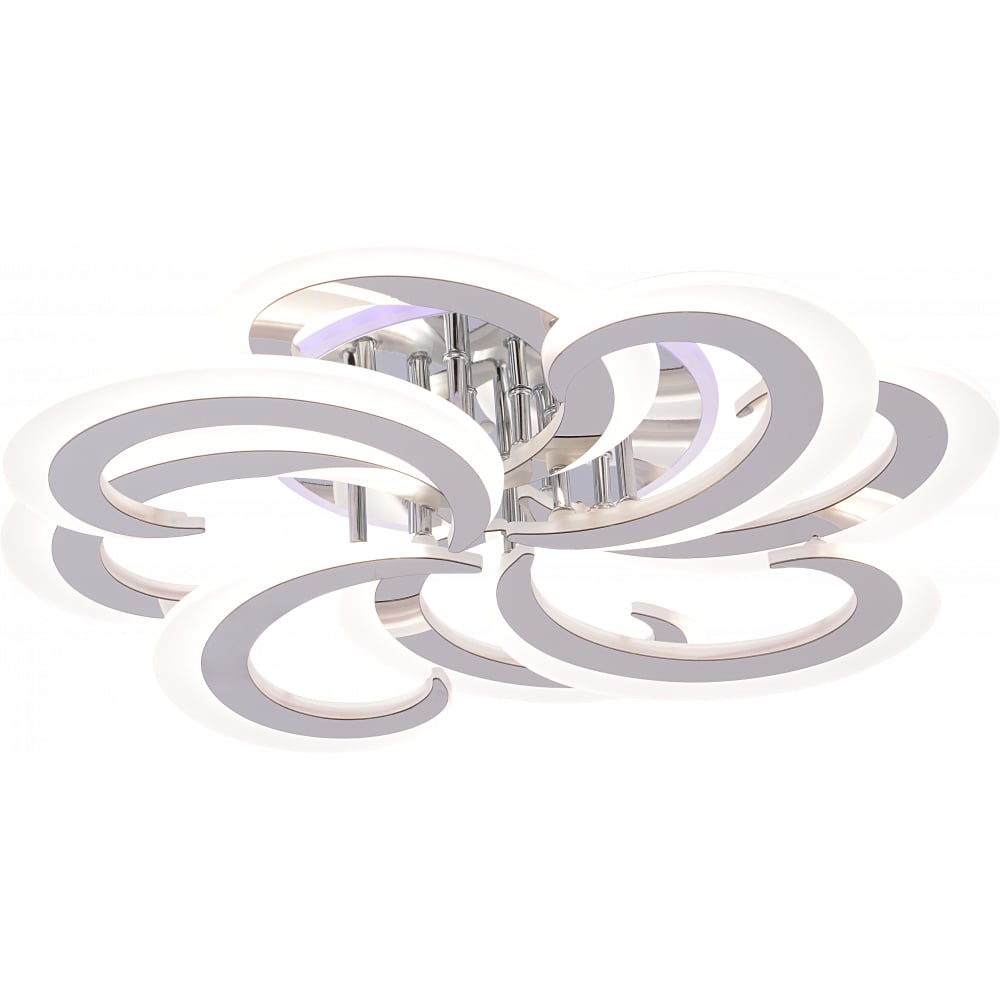 Изображение товара Люстра Росток LI08462/4+4B PR CR хром 112W LED RGB регулируемая