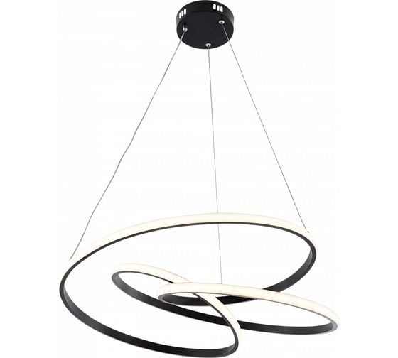 Изображение товара Люстра Росток DK06379/600 PR BK черный 140W LED 3000K-6000K d600 ПДУ(ИК) диммер, HN24 988383390