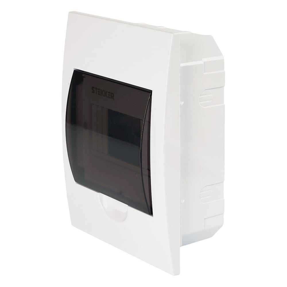Изображение товара Бокс встраиваемый STEKKER EBX50-4/06-50 6 модулей, белый, пластик, IP50, серия ArcaLight 50509