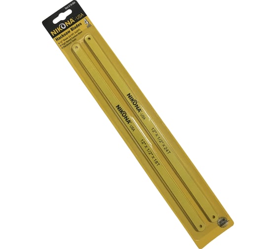 Изображение товара Полотна по металлу 4 шт NIKONA 34-904