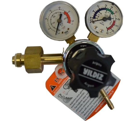 Изображение товара Регулятор аргоновый GAZ 0-21 л/м YILDIZ 5840-2-RU