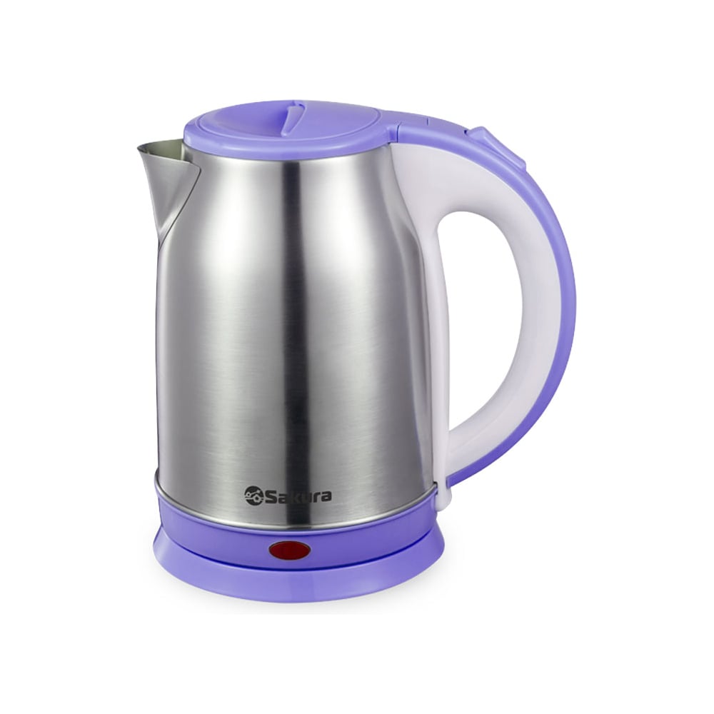 Изображение товара Чайник электрический Sakura SA-2147P (1.8) нерж+фиолет РТ-00042651