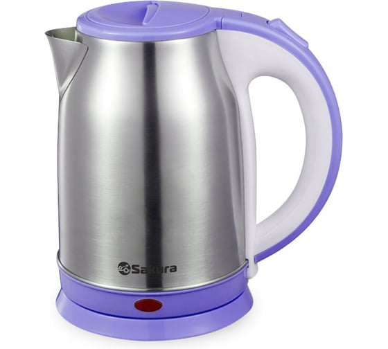 Изображение товара Чайник электрический Sakura SA-2147P (1.8) нерж+фиолет РТ-00042651