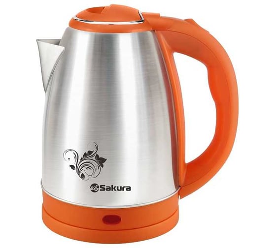 Изображение товара Чайник электрический Sakura SA-2326A (1.8) бел/оранж 00000032894