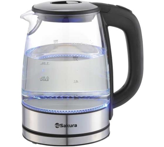Изображение товара Чайник электрический Sakura SA-2725BK (1.7) стекл подсветка РТ-00056718