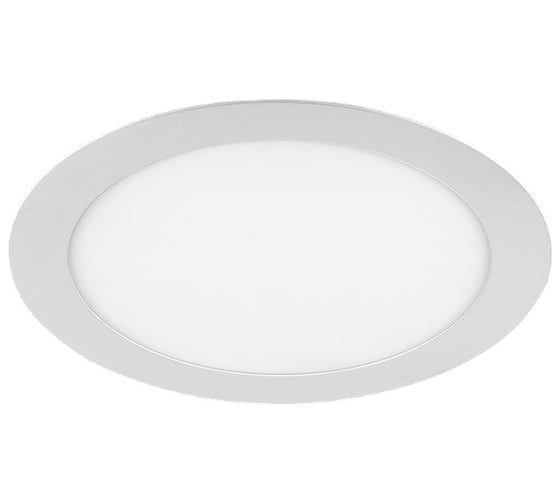 Изображение товара Светильник Wolta PRO светодиодный 10Вт, круглая встраиваемая панель с драйвером, защита IP54, артикул ДВО06-10-001-3К