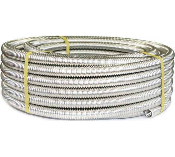 Изображение товара Гофрированная труба из нержавеющей стали Stahlmann SS304 15А, отожженная, 3 м 2238906