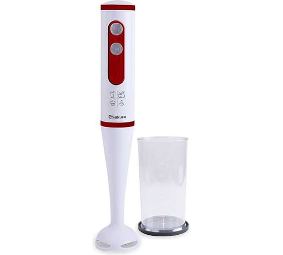 Изображение товара Блендерный набор SAKURA SA-6240MWR 600 Вт DC мотор стакан РТ-00050230