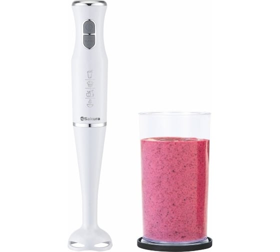 Изображение товара Блендерный набор SAKURA SA-6262MW 600 Вт DC мотор стакан УТ000001801