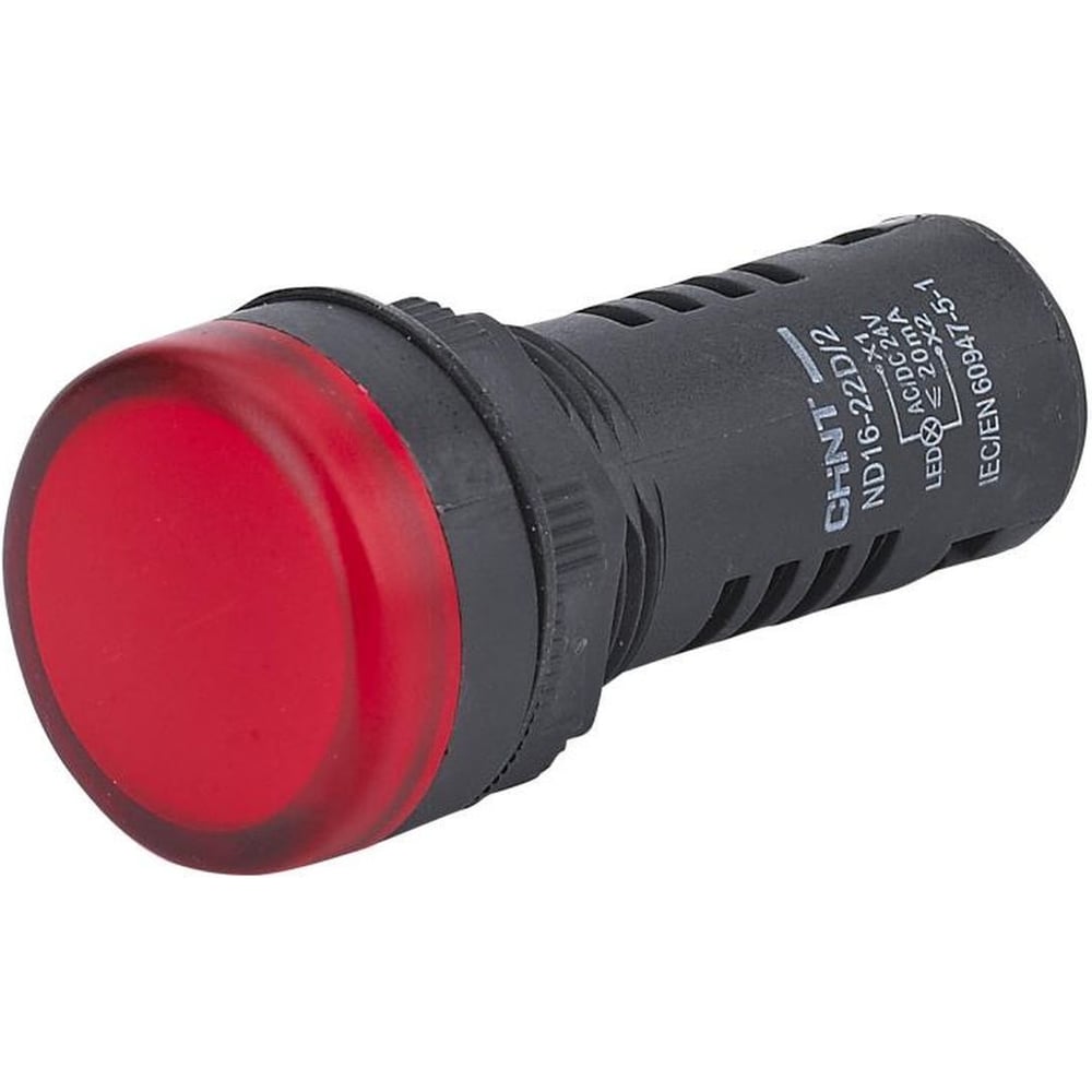 Изображение товара Индикатор CHINT ND16-22D/2 красный AC/DC24В встраиваемый 10 шт.