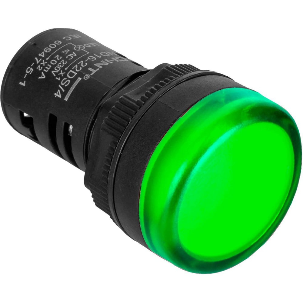 Изображение товара Компактный зеленый индикатор CHINT ND16-22DS/2C с IP65 для автоматизации