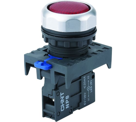 Изображение товара Индикатор CHINT NP8-D/3 зеленый, AC110-230В, IP65 (R) (уп. 10 шт.) 667545