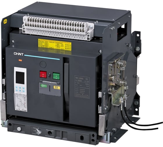 Изображение товара Воздушный автоматический выключатель CHINT NA1-3200-2500M/3P стационарный, 2500А, 80кА, тип М, AC230В (R) 101047